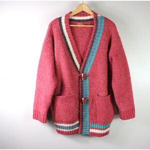 POL Oversized Knitted Sweater Cardigan Size M